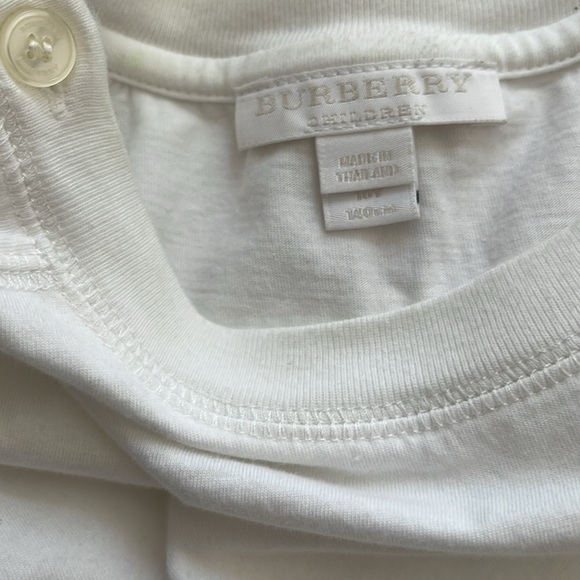 Burberry Children’s dress in white and plaid size 10 youth - Picture 3 of 9